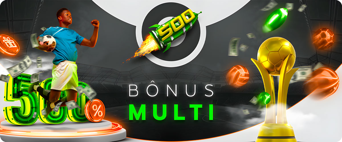 Get up to 500% Football Bonus