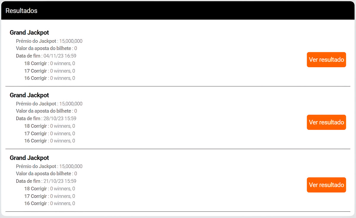 Jackpot semanal